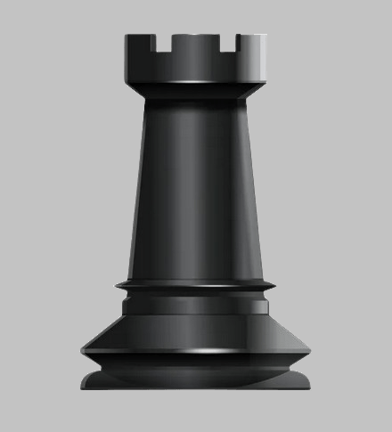 Schachturm als Symbol für Strategie, Struktur & Weitblick in der Holdingberatung